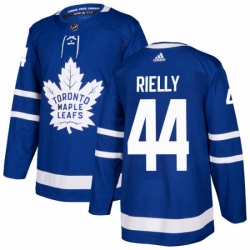 Mens Adidas Toronto Maple Leafs 44 Morgan Rielly Authentic Royal Blue Home NHL Jersey 
