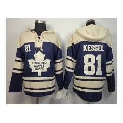 NHL Jerseys Toronto Maple Leafs #81 Kessel blue-cream[pullover hooded sweatshirt]
