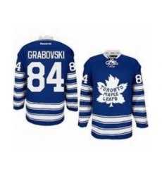 NHL Jerseys Toronto Maple Leafs #84 Mikhail Grabovski blue(2014 winter classic)