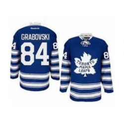 NHL Jerseys Toronto Maple Leafs #84 Mikhail Grabovski blue(2014 winter classic)