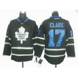 Toronto Maple Leafs #17 Wendel Clark black ice jerseys