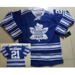 Toronto Maple Leafs 21 van Riemsdyk Blue NHL Jerseys[2014 winter classic]