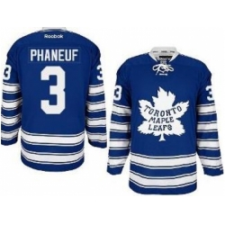 Toronto Maple Leafs 3 Dion Phaneuf 2014 Bridgestone Winter Classic Blue NHL Jerseys