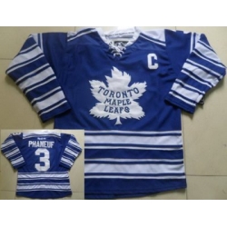 Toronto Maple Leafs 3 Dion Phaneuf Blue NHL Jersey