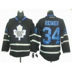 Toronto Maple Leafs #34 James Reimer black ice jerseys