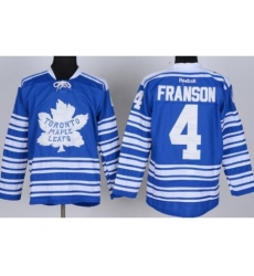 Toronto Maple Leafs 4 Cody Franson 2014 Winter Classic Blue NHL Jersey
