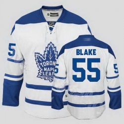 Toronto Maple Leafs 55 Jason Blake White Third Jersey