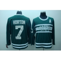 Toronto Maple Leafs 7 horton green jerseys A patch CCM