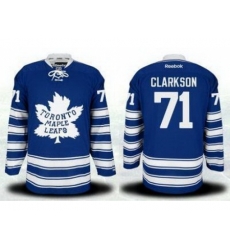 Toronto Maple Leafs 71 David Clarkson Blue NHL Jerseys
