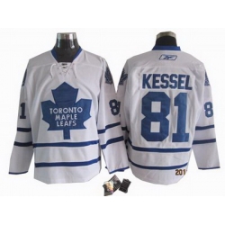 Toronto Maple Leafs 81# Phil Kessel White Jersey