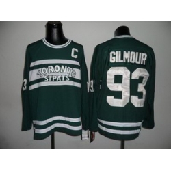 Toronto Maple Leafs 93 gilmour green jersey