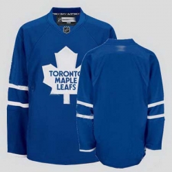 Toronto Maple Leafs Stitched Replithentic Blank Blue Jersey