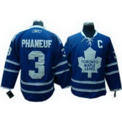 KIDS Toronto Maple Leafs 3 Phaneuf blue C patch