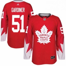 Youth Adidas Toronto Maple Leafs 51 Jake Gardiner Authentic Red Alternate NHL Jersey 