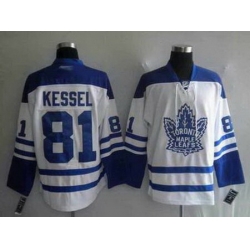 Youth KIDS Toronto Maple Leafs jerseys #81 KESSEL WHITE