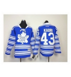 Youth NHL Jerseys Toronto Maple Leafs #43 kadri blue[2014 winter classic]