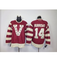 NHL Jerseys Vancouver Canucks #14 burrows red