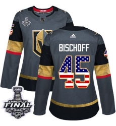 womens jake bischoff vegas golden knights jersey gray adidas 45 nhl 2018 stanley cup final authentic usa flag fashion