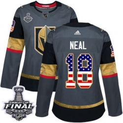 womens james neal vegas golden knights jersey gray adidas 18 nhl 2018 stanley cup final authentic usa flag fashion