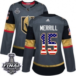 womens jon merrill vegas golden knights jersey gray adidas 15 nhl 2018 stanley cup final authentic usa flag fashion