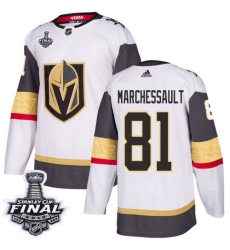 womens jonathan marchessault vegas golden knights jersey white adidas 81 nhl away 2018 stanley cup final authentic