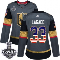 womens maxime lagace vegas golden knights jersey gray adidas 33 nhl 2018 stanley cup final authentic usa flag fashion