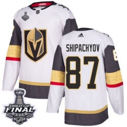womens vadim shipachyov vegas golden knights jersey white adidas 87 nhl away 2018 stanley cup final authentic
