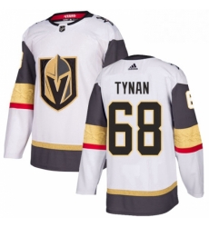 Youth Adidas Vegas Golden Knights 68 TJ Tynan Authentic White Away NHL Jersey 