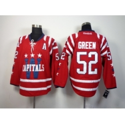 NHL Washington Capitals #52 Mike Green Red Stitched Jerseys(2015 Winter Classic)