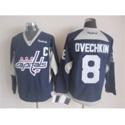 NHL Washington Capitals 8 alex Ovechkin Dark blue jerseys
