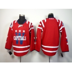 NHL Washington Capitals Blank Red Stitched Jerseys(2015 Winter Classic)