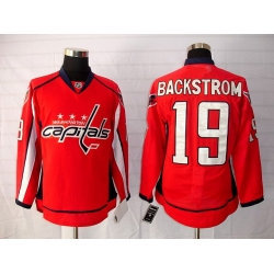 RBK hockey jerseys Washington Capitals #19 BACKSTROM red