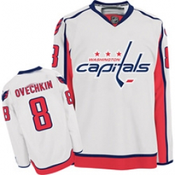 RBK hockey jerseys,Washington Capitals 8# A.Ovechkin white