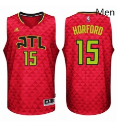Atlanta Hawks 15 Al Horford New Swingman Alternative Red Jersey 