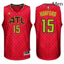 Atlanta Hawks 15 Al Horford New Swingman Alternative Red Jersey 