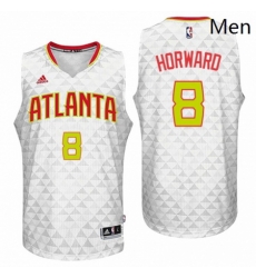 Atlanta Hawks 8 Dwight Howard 2016 Home White New Swingman Jersey 