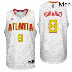 Atlanta Hawks 8 Dwight Howard 2016 Home White New Swingman Jersey 