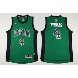Boston Celtics 4 Isaiah Thomas Green Swingman Stitched NBA Jersey 