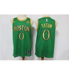 Celtics 0 Jayson Tatum Green 2019 20 City Edition Swingman Jersey