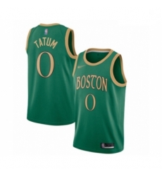 Celtics 0 Jayson Tatum Green Basketball Swingman City Edition 2019 20 Jersey