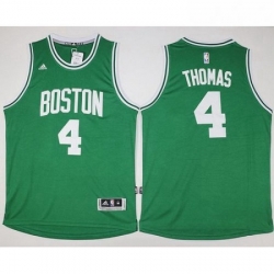 Celtics 4 Isaiah Thomas Green Stitched NBA Jersey 