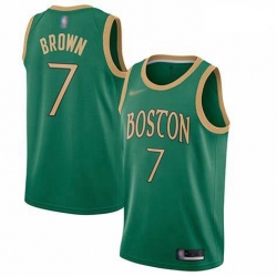 Celtics 7 Jaylen Brown Green Basketball Swingman City Edition 2019 20 Jersey