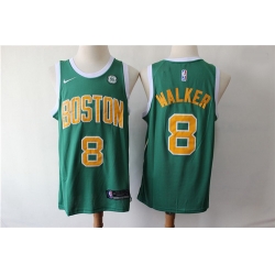 Celtics 8 Kemba Walker Green Earned Edition Nike Swingman Jersey
