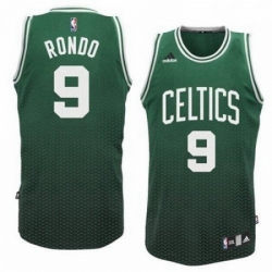 Celtics 9 Rajon Rondo Green Resonate Fashion Swingman Stitched NBA Jersey 