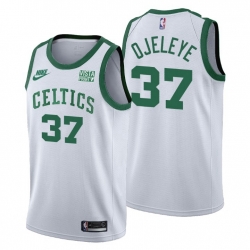 Men Boston Celtics 37 Semi Ojeleye Men Nike Releases Classic Edition NBA 75th Anniversary Jersey White