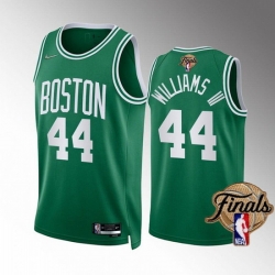 Men Boston Celtics 44 Robert Williams III 2022 Green NBA Finals Stitched Jersey