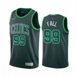 Men Boston Celtics 99 Tacko Fall Green NBA Swingman 2020 21 Earned Edition Jersey