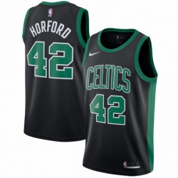 Mens Adidas Boston Celtics 42 Al Horford Authentic Black NBA Jersey Statement Edition