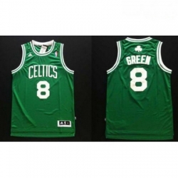Revolution 30 Celtics 8 Jeff Green Green Stitched NBA Jers 