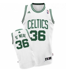 Womens Adidas Boston Celtics 36 Shaquille ONeal Swingman White Home NBA Jersey 